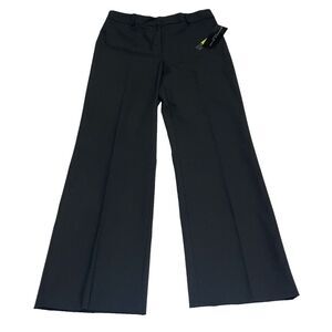 Antonio Melani‎ Womens Black Stretch Wide Leg Dress Pants Size 6 Brand New